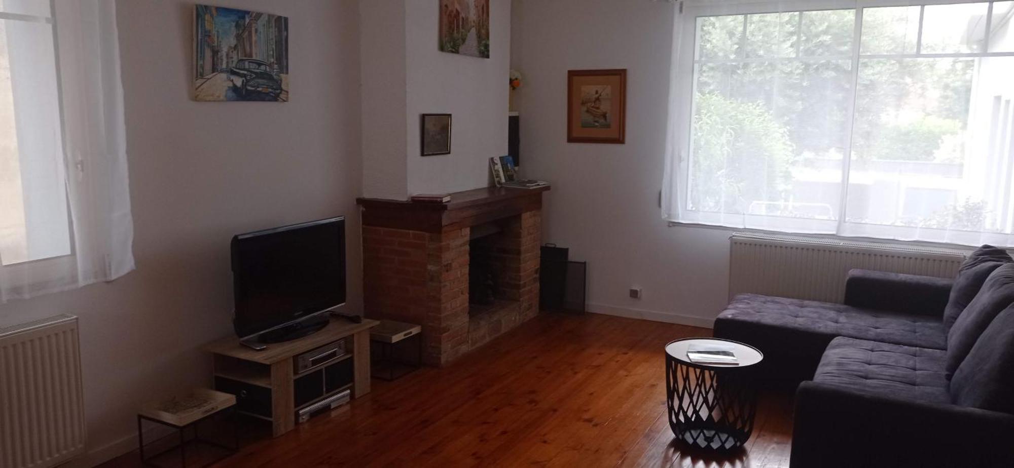 툴루즈 80 M2 Independant 4 Personnes Direct Gare Ou Aeroport Jardin Piscine 아파트 외부 사진