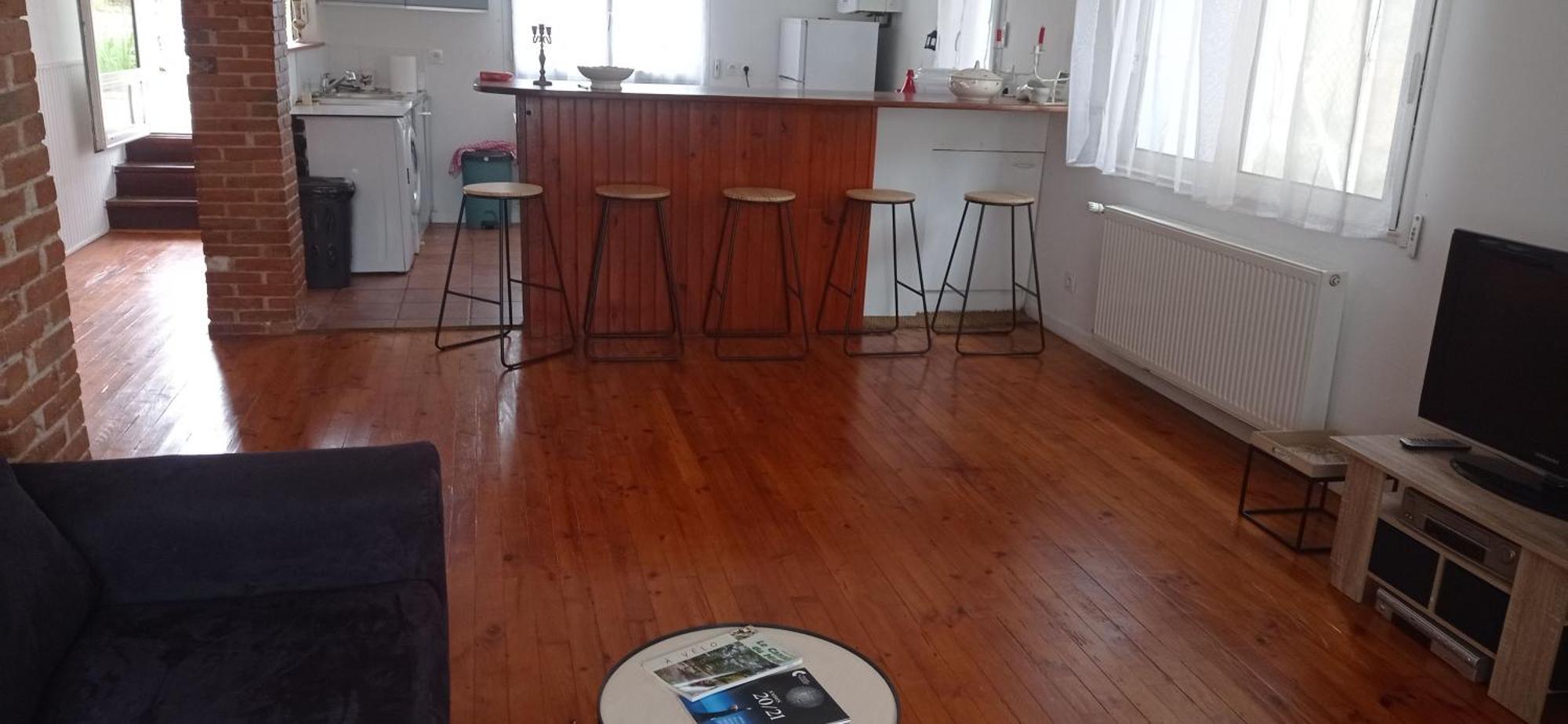 툴루즈 80 M2 Independant 4 Personnes Direct Gare Ou Aeroport Jardin Piscine 아파트 외부 사진